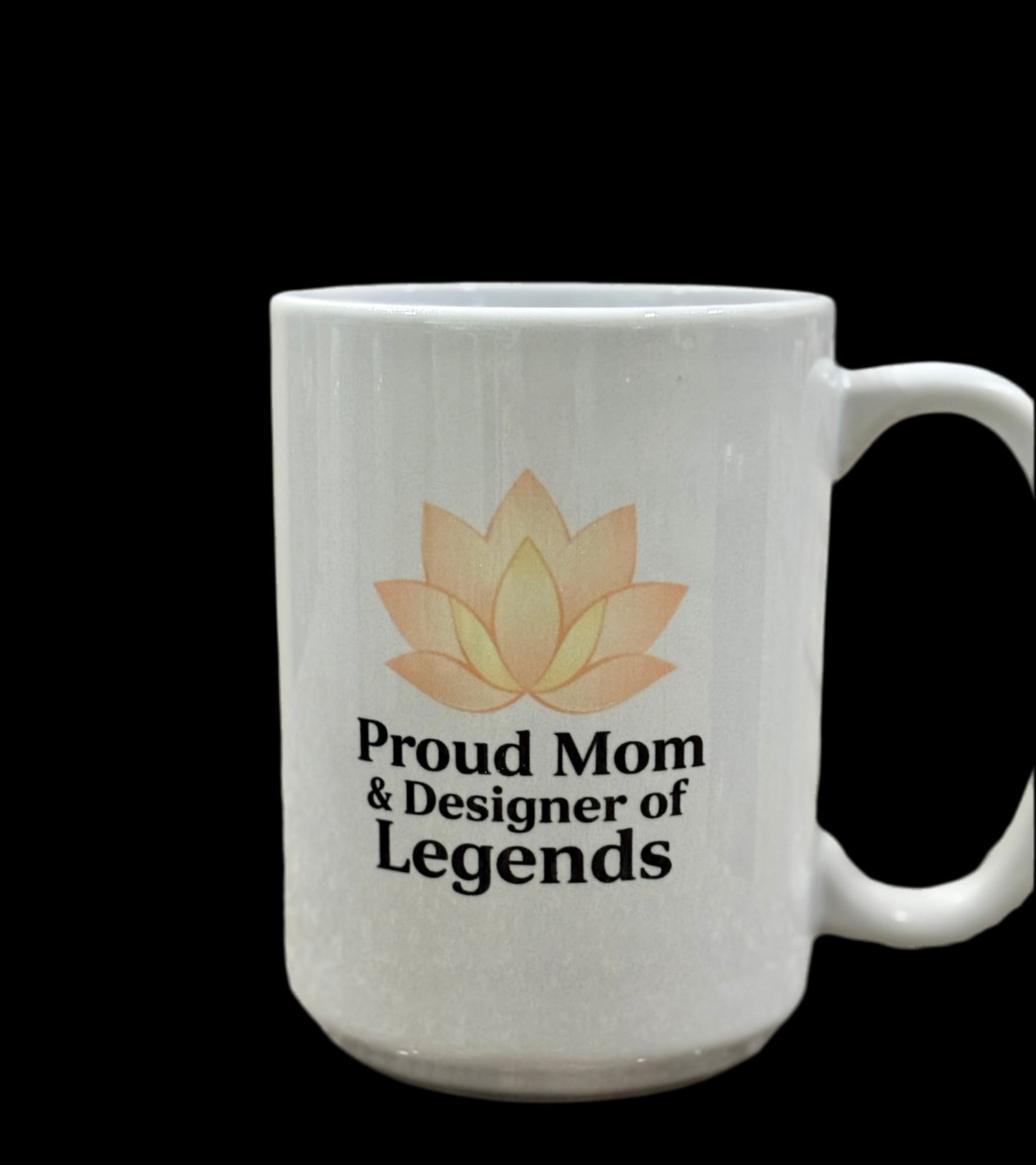 Chateau Marchetti® Proud Mom Series 15oz Ceramic Mug | Luxurious Tribute to Motherhood, Strength & Love | Includes Exclusive Bonus Gift