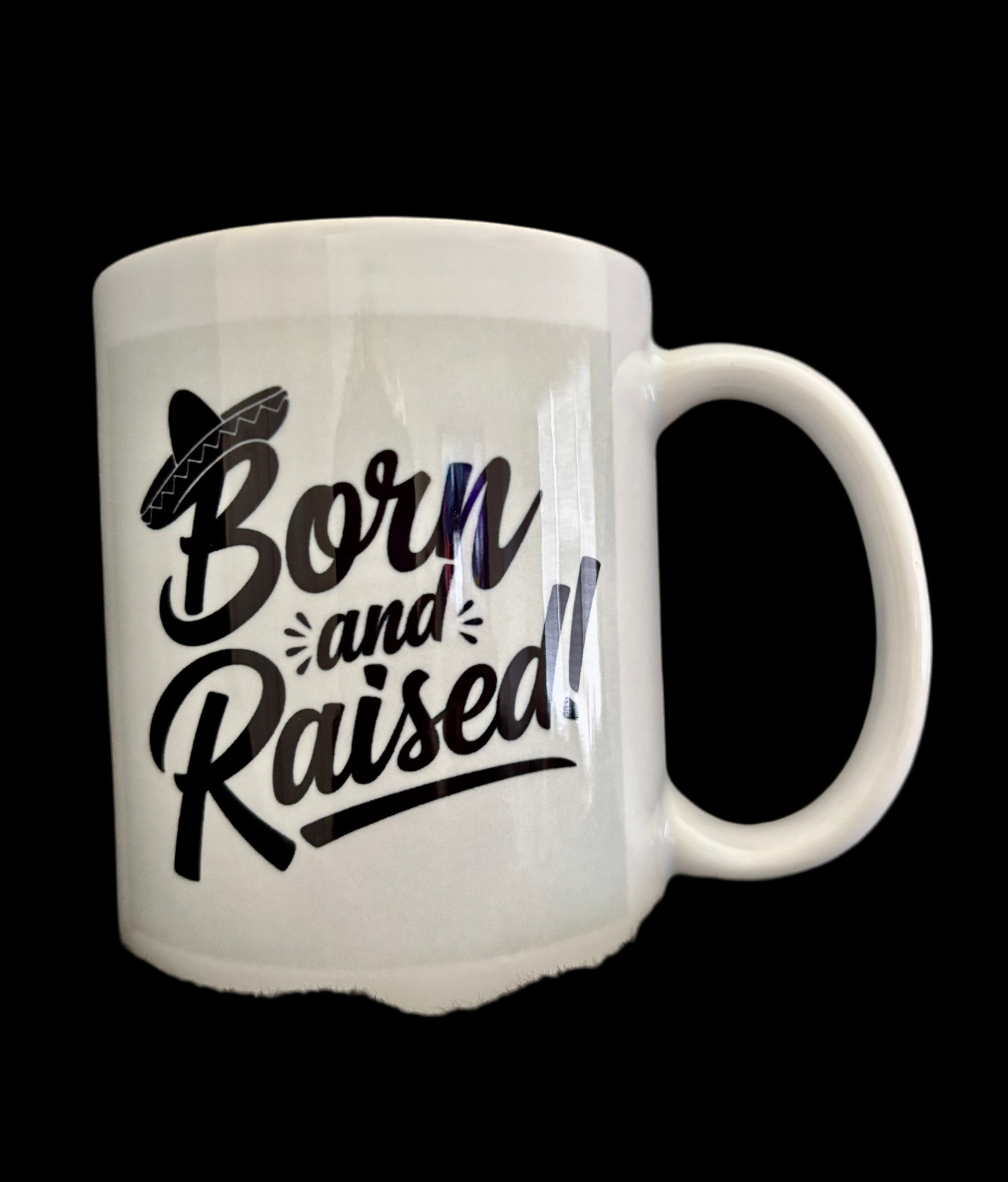 Tasse Chateau Marchetti® Born &amp; Raised 11oz | Honorer l'héritage, la force et l'héritage | Comprend un cadeau gratuit