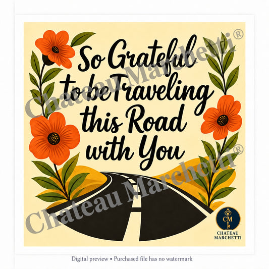 So Grateful | Printable Gratitude Art | JPEG Download