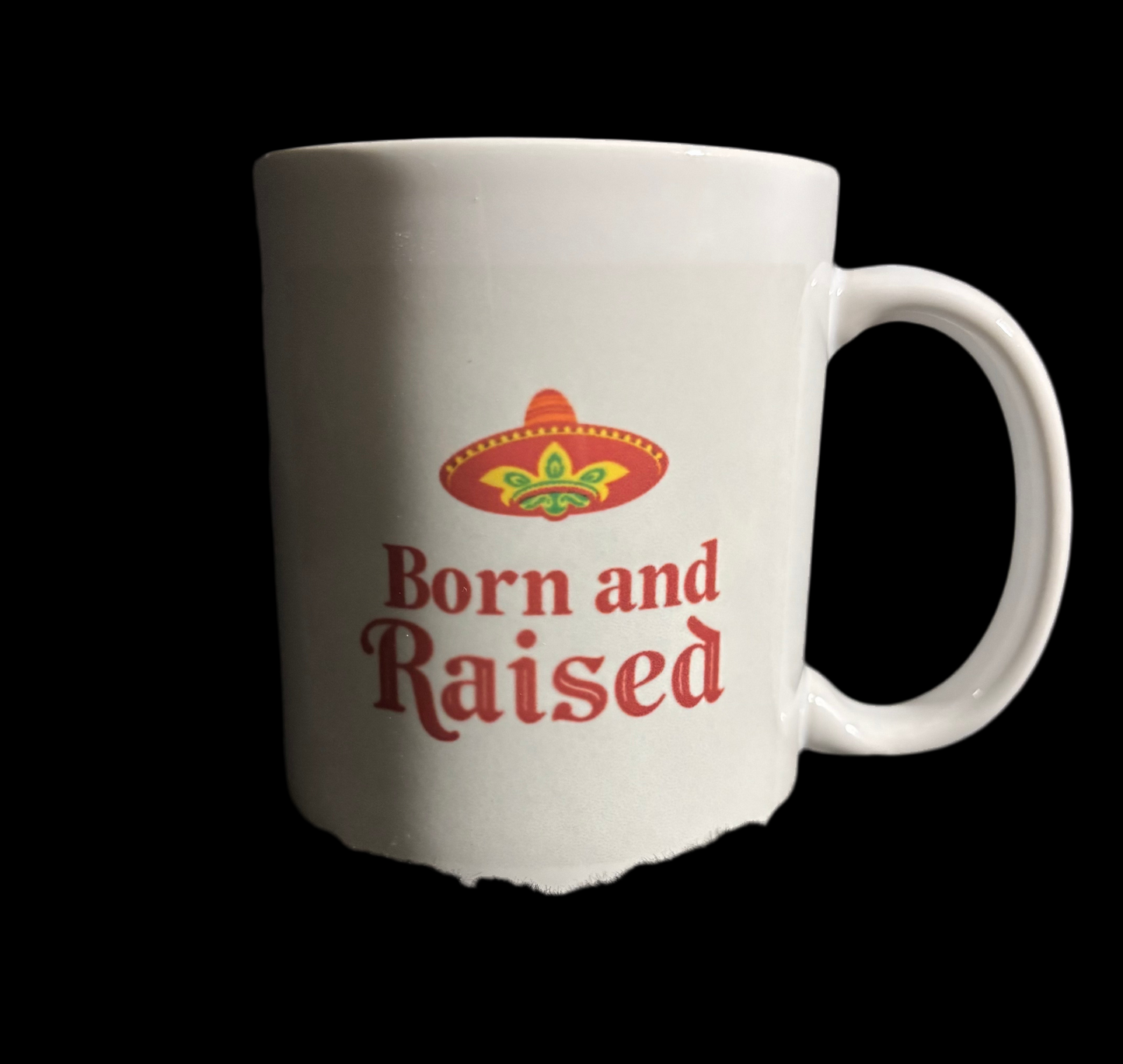 Tasse Chateau Marchetti® Born &amp; Raised 15oz | Honorer l'héritage, la force et l'héritage | Comprend un cadeau gratuit