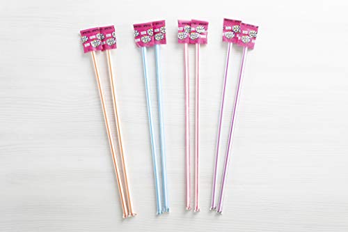 Wonka Pixy Stix, Saure Pulver-Strohhalme, Traube, Maui Punch, Kirsche und Orange, süß-säuerliches Bonbonpulver, 85 Stück 