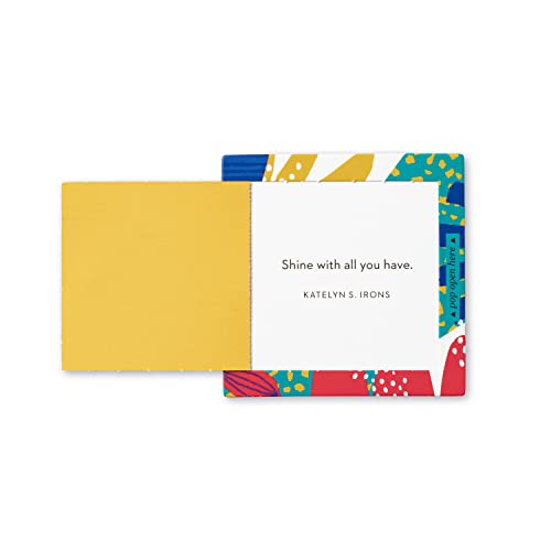 Compendium ThoughtFulls Pop-Open Cards — 2-Pack of Smile, Thank You — 60 Pop-Open Cards, Each with a Different Message Inside