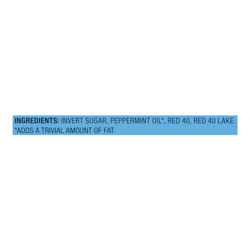 Brach's Bobs Sweet Stripes Soft Peppermint Candy, Individually Wrapped Pieces, 3.9 lb Tub (350 Count)