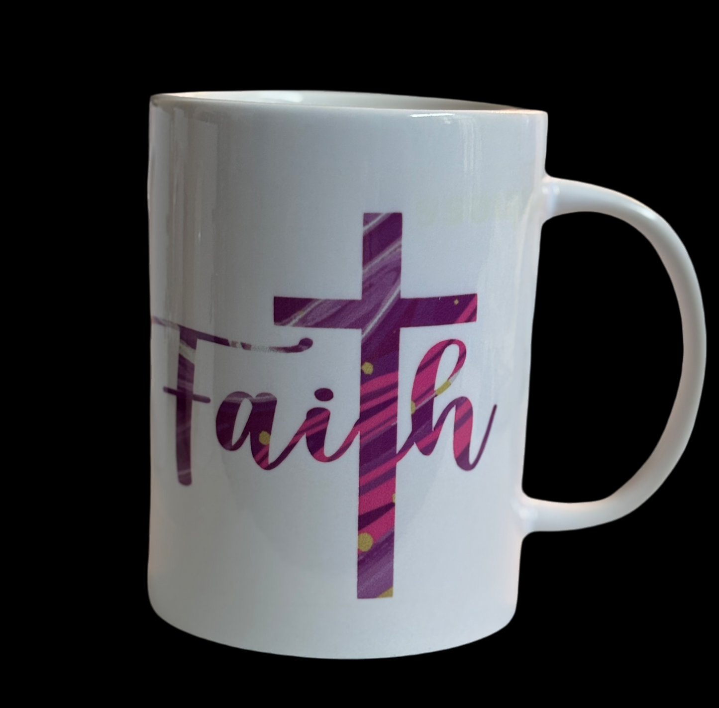 Tasse à café Signature Faith &amp; Grace de Chateau Marchetti® de 15 oz | Un hommage à l'héritage, à la force et à la grâce | Comprend un cadeau bonus exclusif gratuit