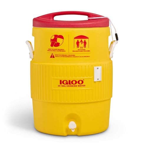 Igloo Sports Cooler | Insulated Beverage Dispenser with Spout |Portable Handwashing Station