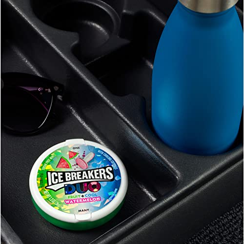 Ice Breakers Duo Fruit Plus Cool Cherry zuckerfreie Pfefferminzdosen, 1,3 oz (8 Stück) 