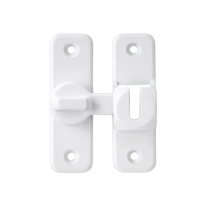 Enhanced Security Flip Latch Lock, Heavy-Duty Sliding & Swing Door Latch