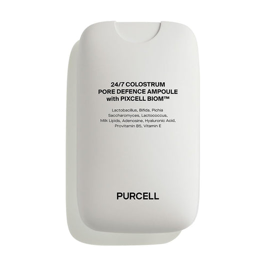 PURCELL 24/7 Colostrum Ampoule Mist - Peau de verre avec hydratation longue durée, peau lisse sans pores, avant et après le maquillage, acide hyaluronique et vitamine, pour tous les types de peau, 1,85 fl oz 