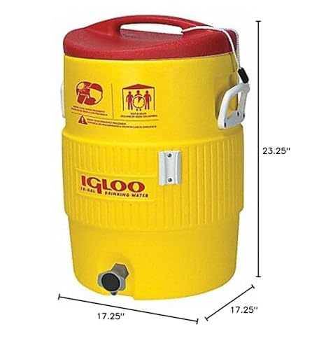 Igloo Sports Cooler | Insulated Beverage Dispenser with Spout |Portable Handwashing Station
