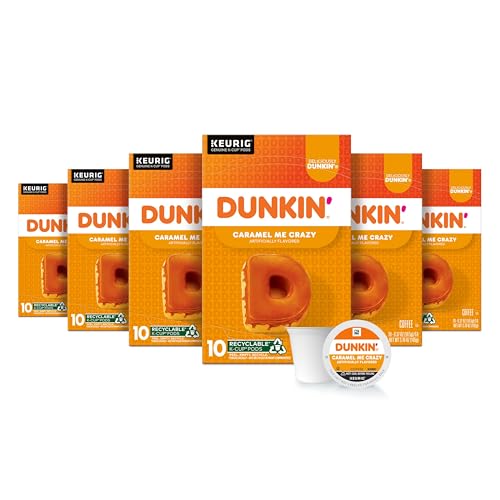 Dunkin‘ Bestseller-Kaffee-Vielfaltspaket, 60 Keurig K-Cup-Pads 