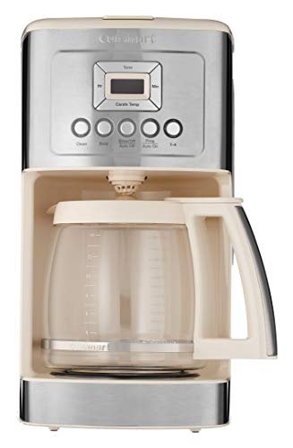 Cuisinart DCC-3200WP1 Perfectemp Kaffeemaschine, 14-Tassen-Glas, weiß 