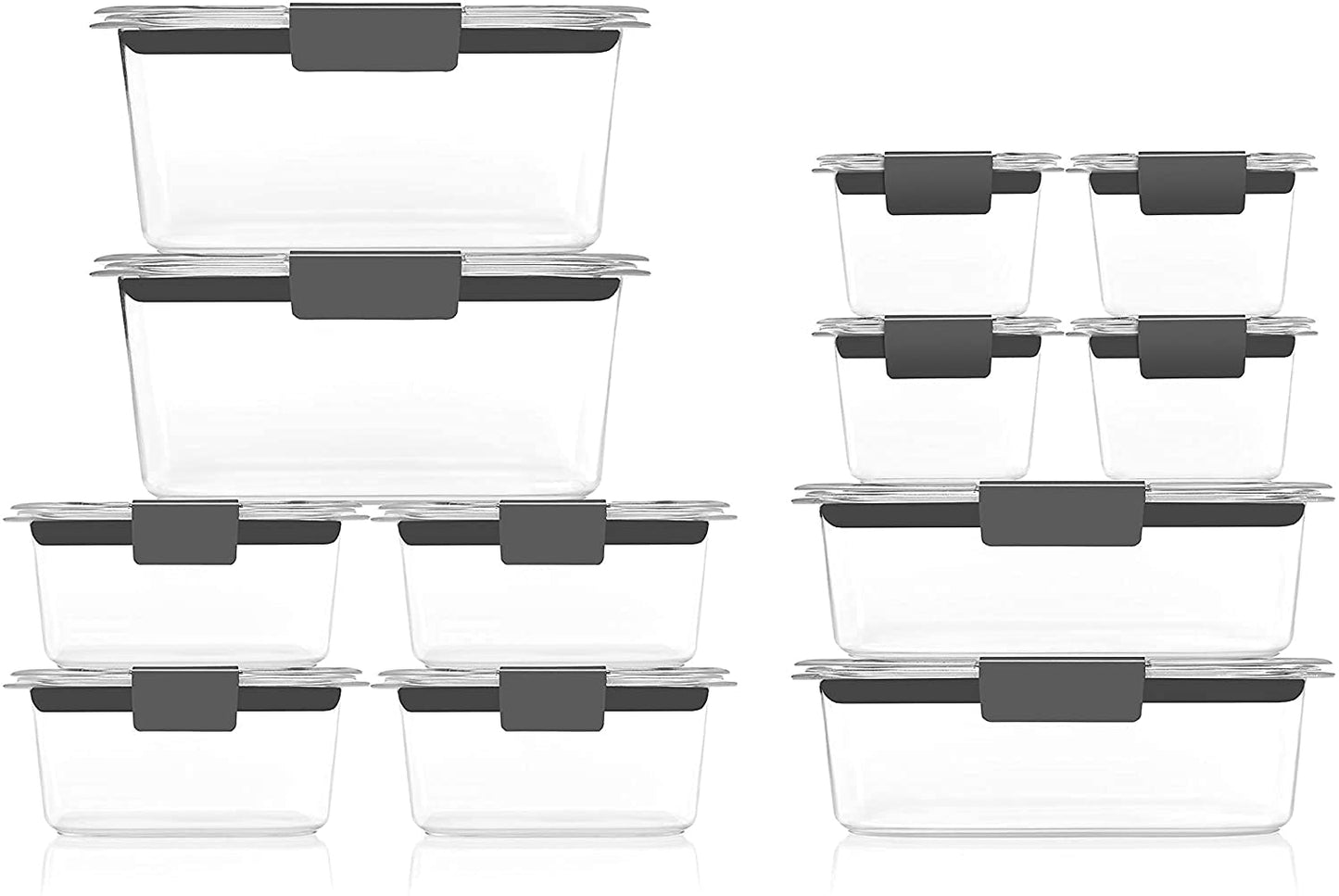 Food Storage Containers BPA Free Airtight Lids