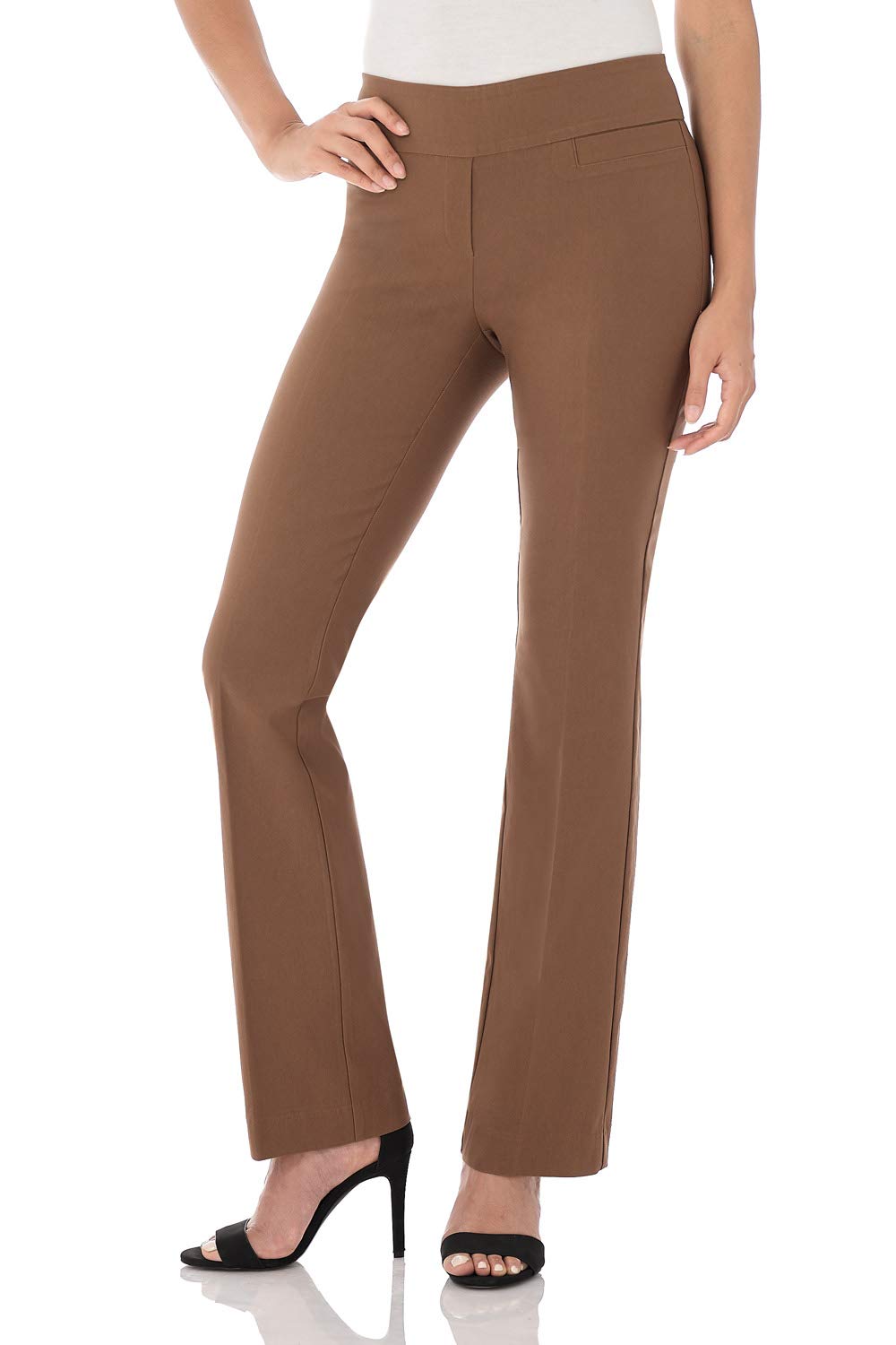 Rekucci Womens Ease into Comfort Bootcut Pant