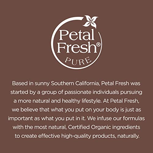 Petal Fresh Pure Perfecting Guava Nectar Body Butter, Organic Coconut Oil, Argan Oil, Shea Butter, Promotes Healthy Skin, Vegan and Cruelty Free, 8 oz (Guava Nectar)