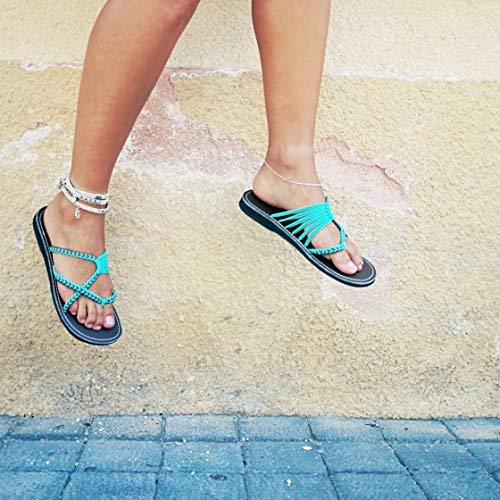 Plaka Flip Flops Sandals for Women Oceanside