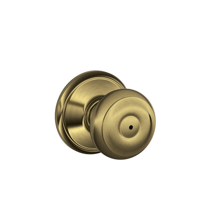 Schlage F51A GEO-625-CAM Georgian Knob with Camelot Trim – Bright Chrome