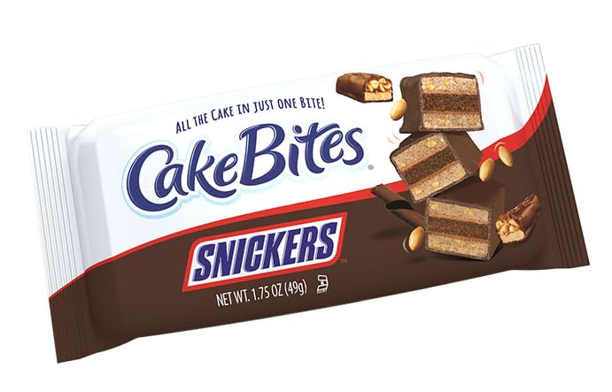 The Original Cakebites by Cookies United, Grab-and-Go Bite-Sized Snack (Classic Italian Rainbow, 8 Pack)