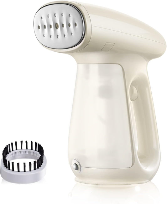 Steamer for Clothes, 1300W Powerful Fast-Heating Handheld Garment and Clothes Steamer with Large 230ml Tank, Auto-Off Safety, Includes Brush, Perfect for Home and Travel Wrinkle Removal