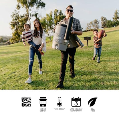 Igloo Sports Cooler | Insulated Beverage Dispenser with Spout |Portable Handwashing Station