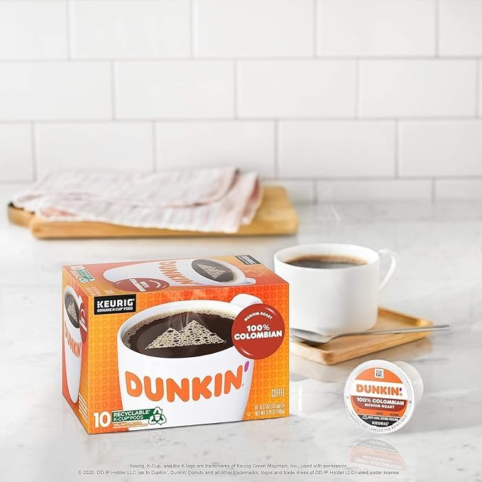 Dunkin‘ Bestseller-Kaffee-Vielfaltspaket, 60 Keurig K-Cup-Pads 