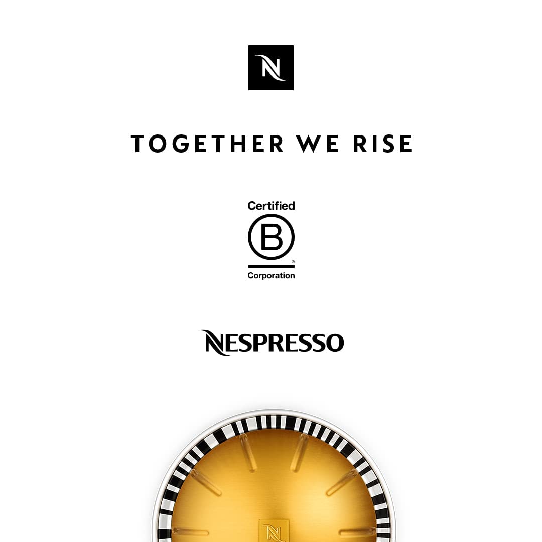 Nespresso Capsules Vertuo, Intenso, Dark Roast Coffee, 30-Count Coffee Pods, Brews 7.8oz.