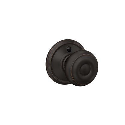 Schlage F51A GEO-625-CAM Georgian Knob with Camelot Trim – Bright Chrome