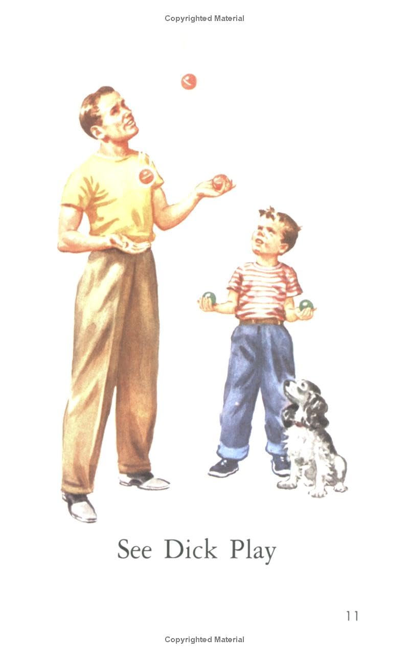 Dick und Jane, Lesebücher Stufe 1 und Stufe 2 (12er-Set), Alter 3–6