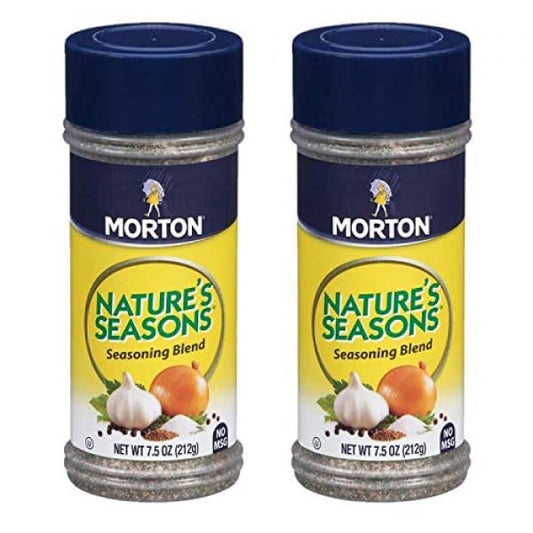 Mélange d'assaisonnement Morton Nature's Seasons, 7,50 oz, 2 bouteilles (paquet de 2) 