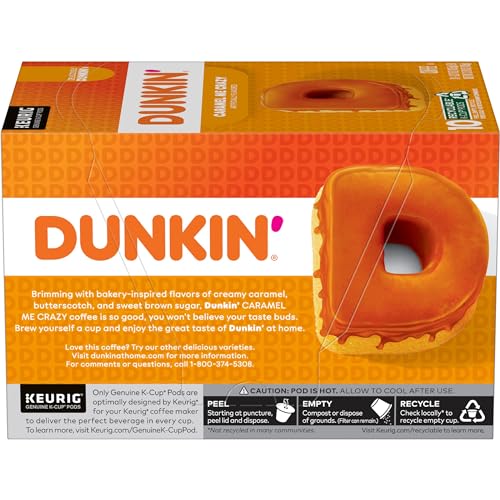 Dunkin‘ Bestseller-Kaffee-Vielfaltspaket, 60 Keurig K-Cup-Pads 