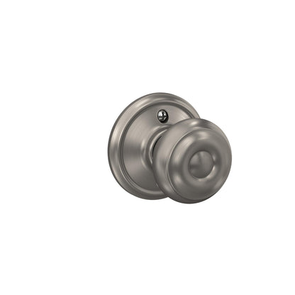 Schlage F51A GEO-625-CAM Georgian Knob with Camelot Trim – Bright Chrome