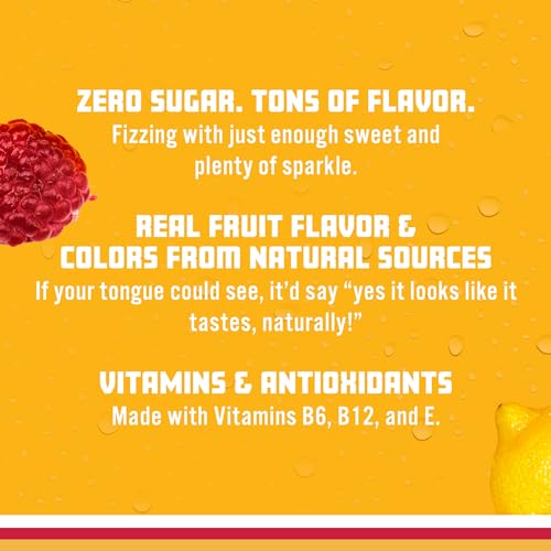 Sparkling Ice, Black Cherry Sparkling Water, Zero Sugar Flavored Water, with Vitamins and Antioxidants, Low Calorie Beverage, 17 fl oz Bottles (Pack of 12)