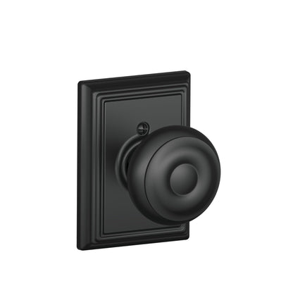 Schlage F51A GEO-625-CAM Georgian Knob with Camelot Trim – Bright Chrome
