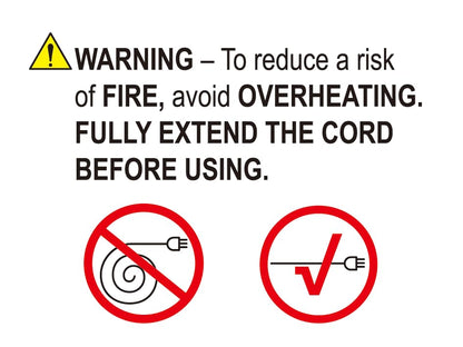 3-Prong Vinyl Indoor/Outdoor Extension Cord – 13A, 125V