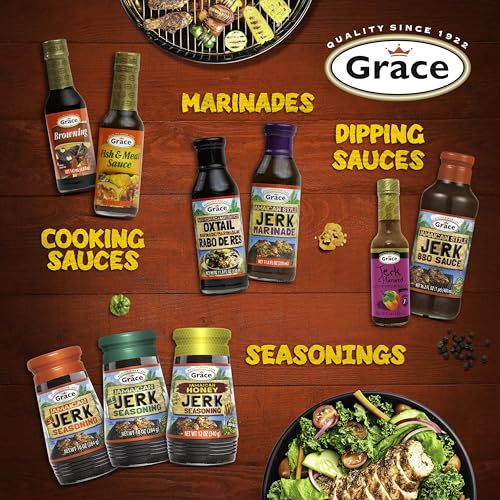 Grace Browning Sauce Jamaican 4.8oz - 3 Pack Browning Sauce for Grilling & Baking Jamaican Food - Jamaican Seasoning Sauce for Beef Gravy Vegetarian Gravy Brown Gravy Sauce & Oxtail Seasoning Jamaican