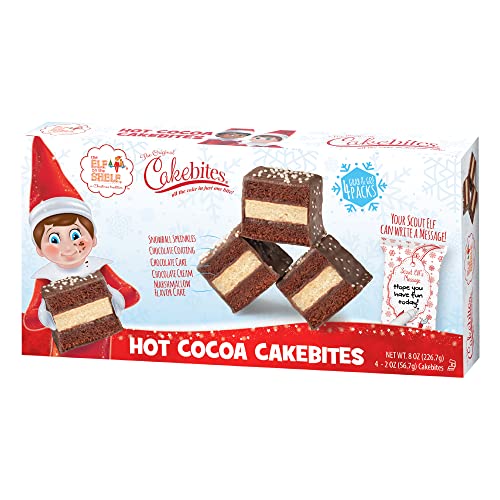 The Original Cakebites by Cookies United, Grab-and-Go Bite-Sized Snack (Classic Italian Rainbow, 8 Pack)