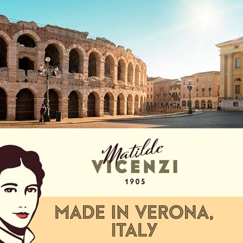 Matilde Vicenzi Roma Keksdose - Italienisches Gebäck und Bäckerei-Kekse in einzeln verpackten Tabletts - Bäckerei-Dessert-Geschenke - Blätterteig, verschiedene Kekse in Geschenkdose mit italienischem Design, 32 oz (907 g) 