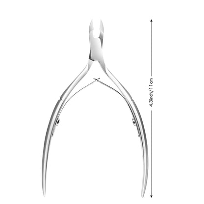 Cuticle Trimmer & Pusher – Professional Stainless Steel Manicure/Pedicure Tool for Nails