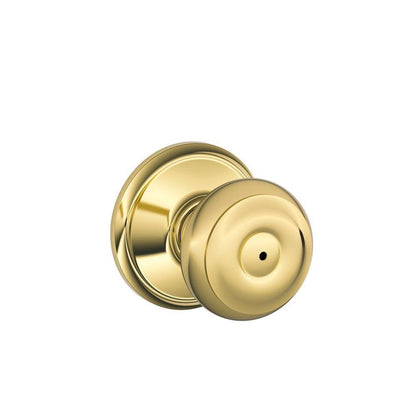 Schlage F51A GEO-625-CAM Georgian Knob with Camelot Trim – Bright Chrome