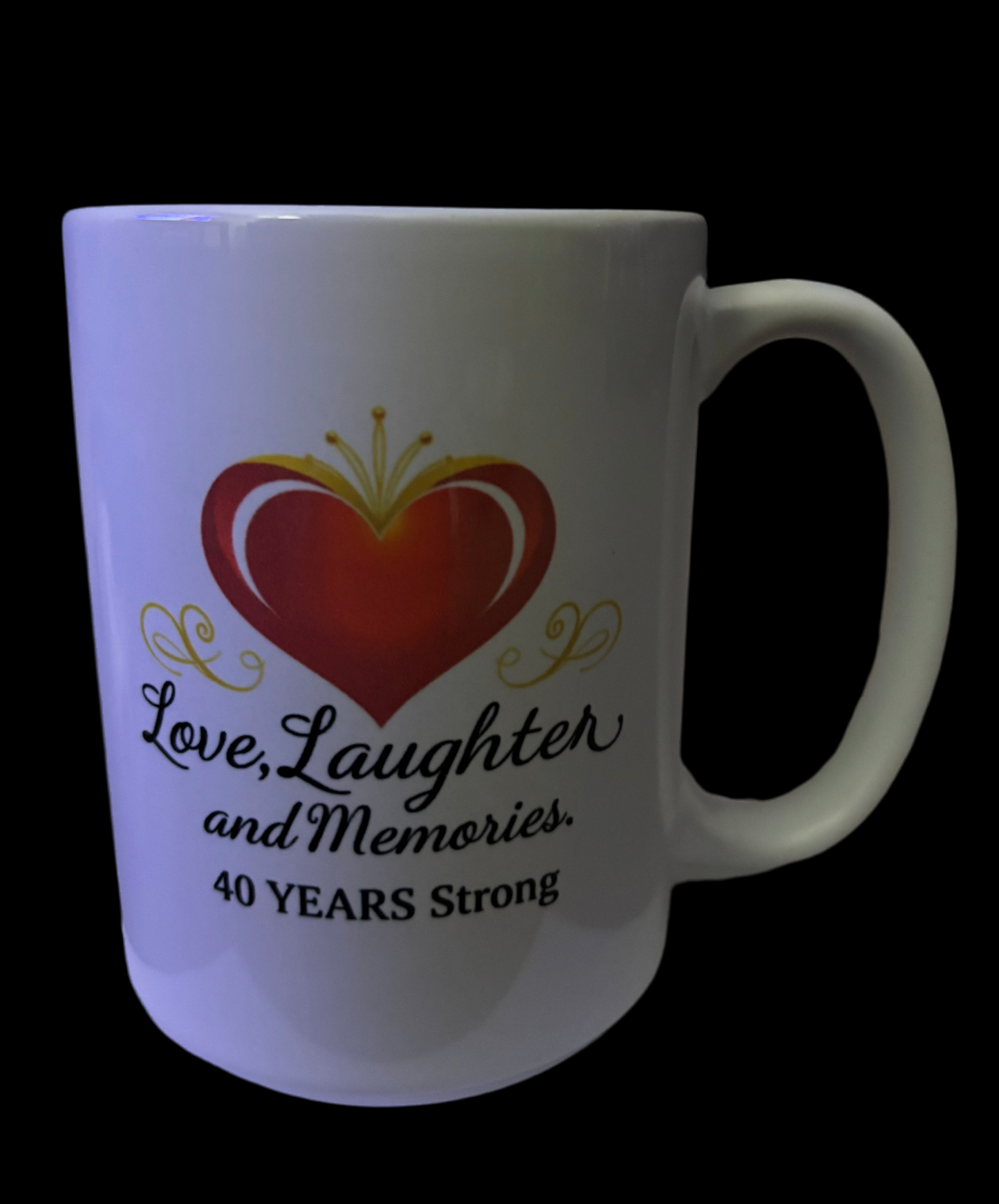 Tasse Chateau Marchetti® Timeless Affections 15oz | Un hommage sophistiqué aux liens éternels | Comprend un cadeau bonus exclusif gratuit