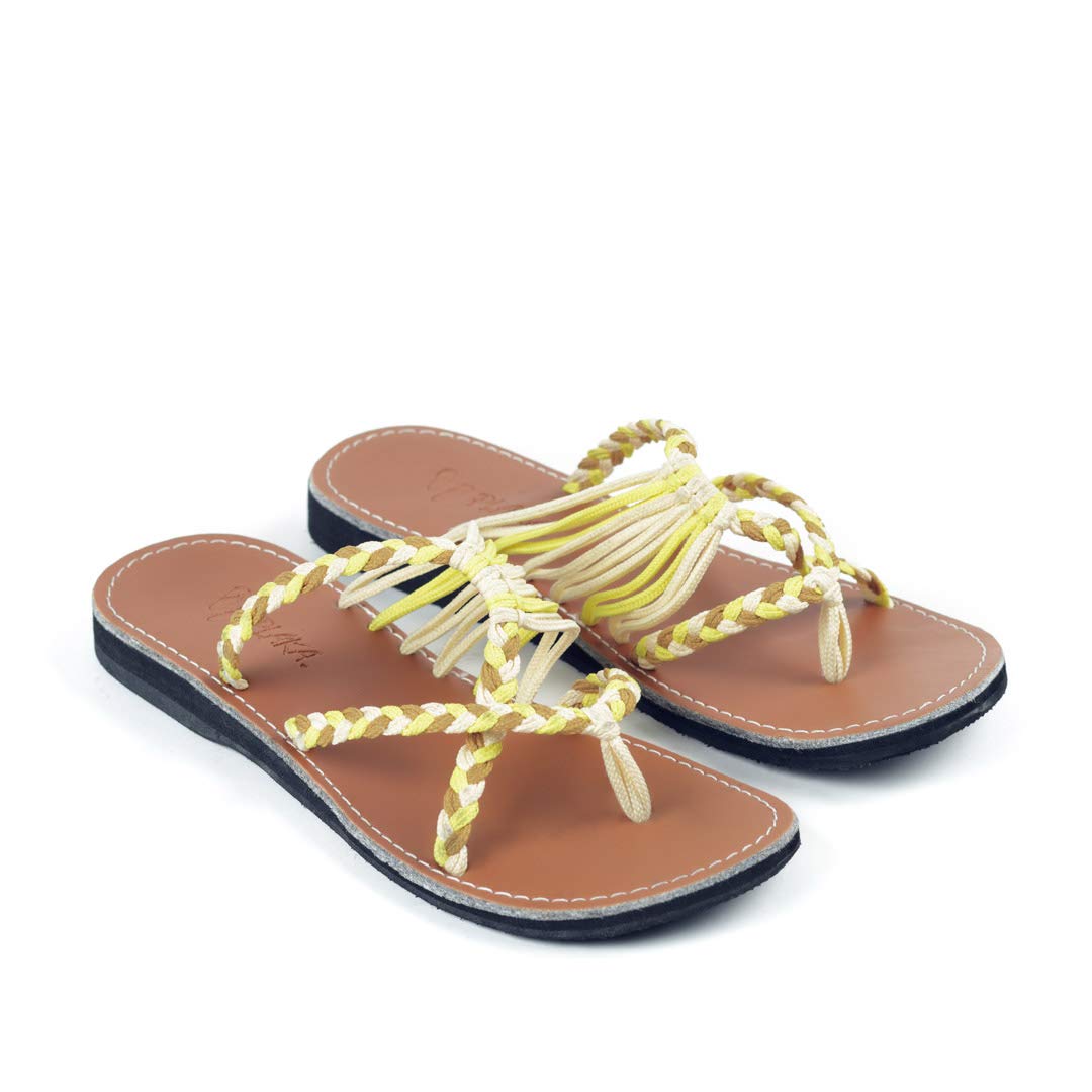 Plaka Flip Flops Sandalen für Damen Oceanside