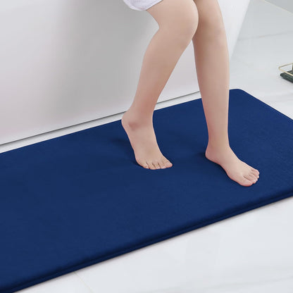 Smiry Memory Foam Bath Mat – Ultra Soft, Absorbent, Non-Slip Rug for Bathroom
