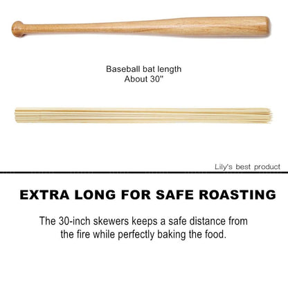 Natural Bamboo Skewers