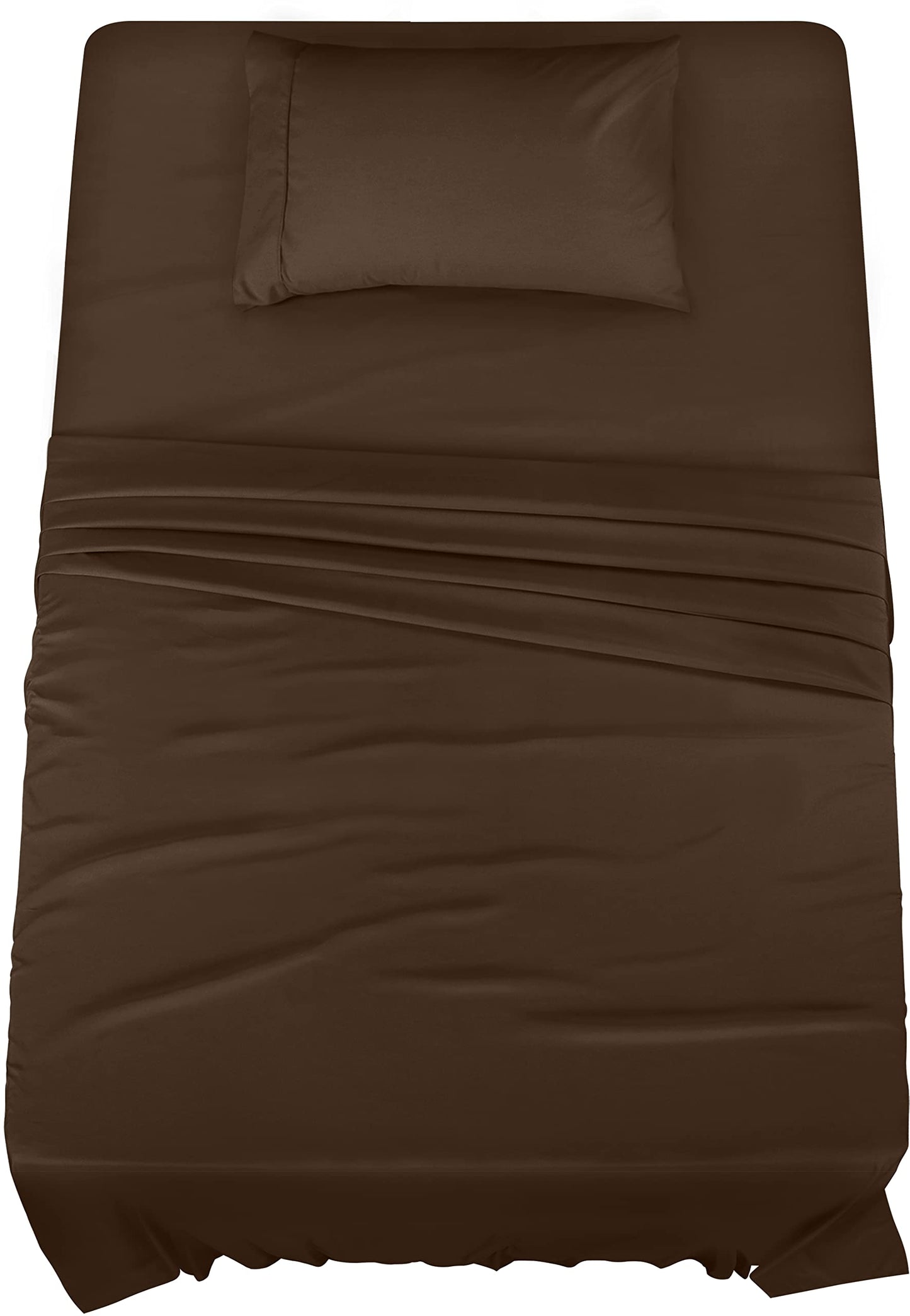 Utopia Bedding Full Bed Sheets Set - 4 Piece Bedding - Brushed Microfiber - Shrinkage and Fade Resistant - Easy Care TWIN