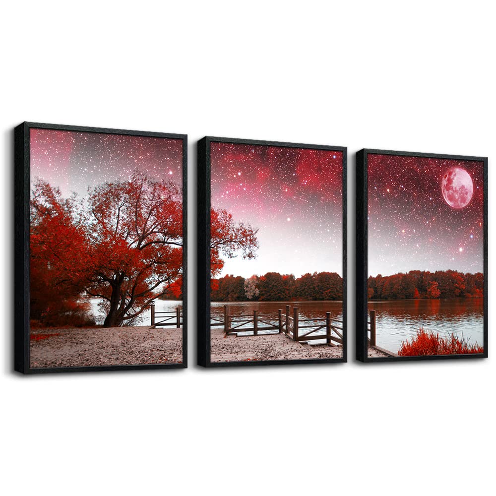 TTHYUEWS Canvas Wall Art For Kitchen Dining Room Wall Decor Wine Glass Wall Painting Still Life Wine Fruit Goblet Frame Wall Pictures Prints Artwork Bar Restaurant Decoration Home Decor 4 Piece Set