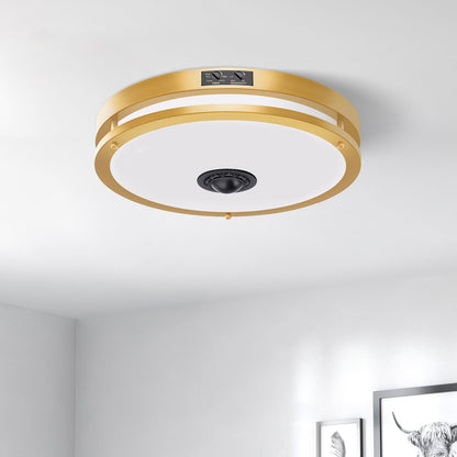 Motion Sensor LED Ceiling Light – Adjustable Color Temp, Outdoor Flush Mount