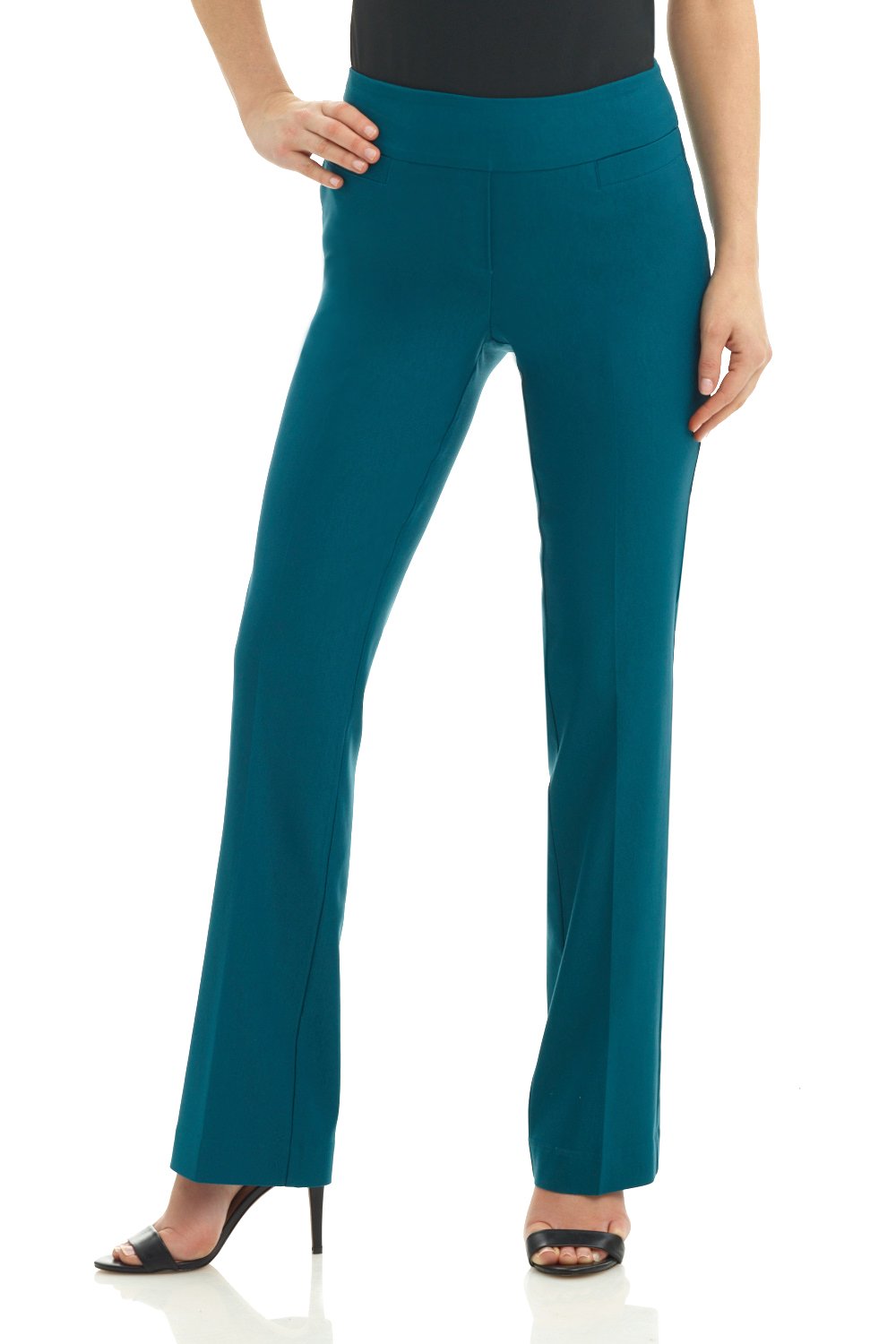 Rekucci Womens Ease into Comfort Bootcut Pant