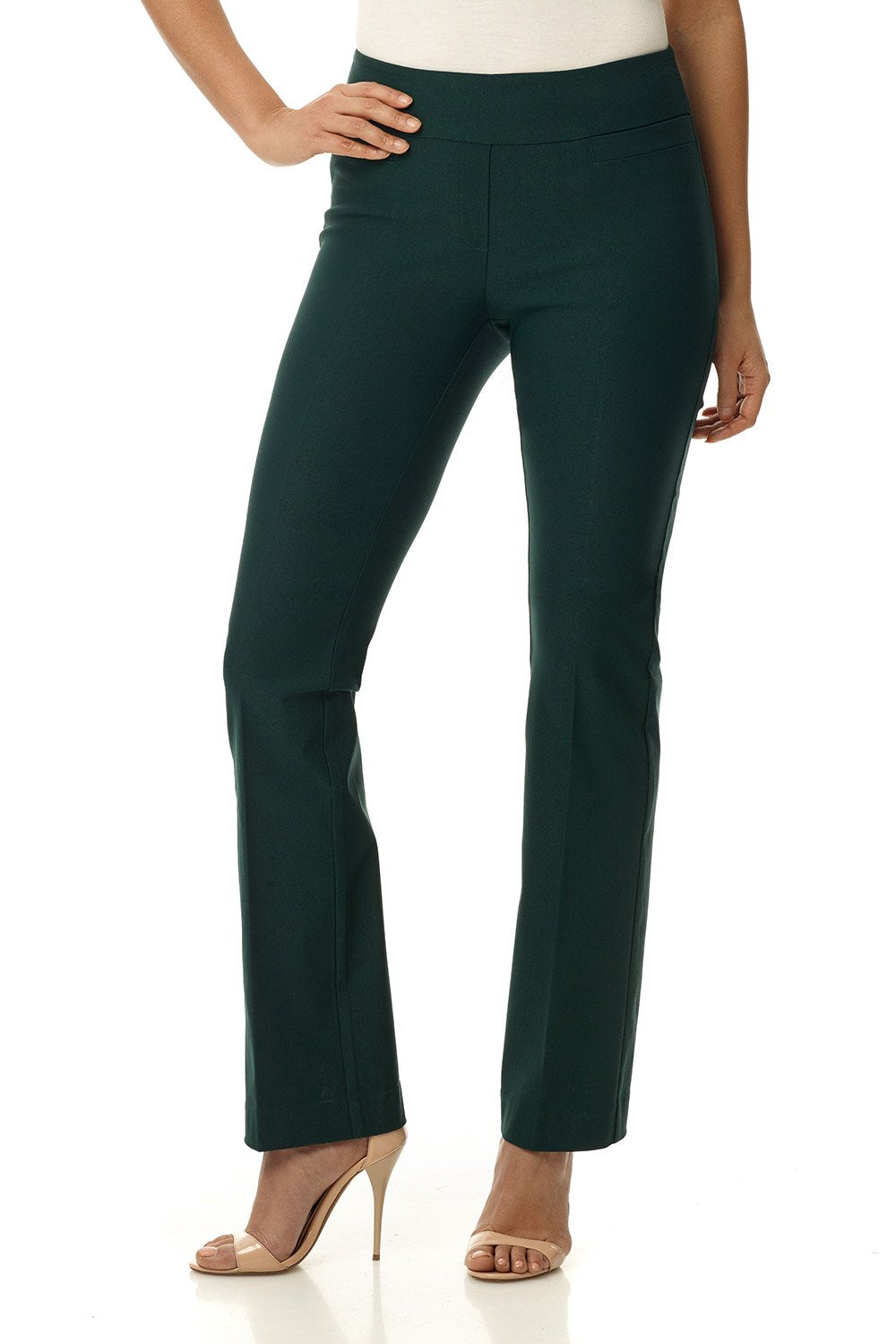 Rekucci Womens Ease into Comfort Bootcut Pant