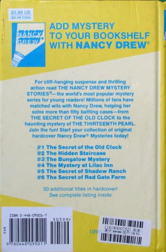 Le secret de la vieille horloge (Nancy Drew, livre 1) 