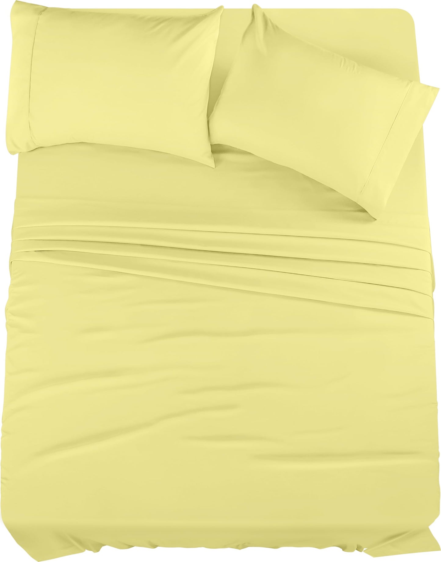 Utopia Bedding Full Bed Sheets Set - 4 Piece Bedding - Brushed Microfiber - Shrinkage and Fade Resistant - Easy Care TWIN