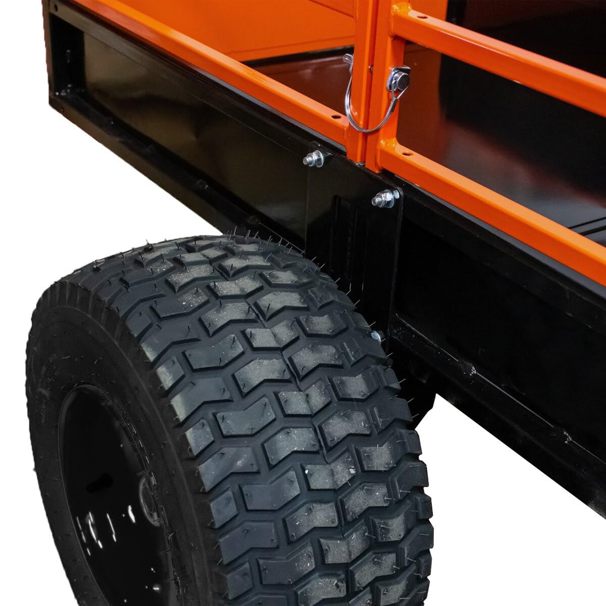 MOTOALLIANCE® Impact Implements 1000lb ATV UTV Garden Tractor Utility Cart Cargo Trailer. 12 pi3 Idéal pour transporter du bois, des broussailles, du gravier et plus encore 